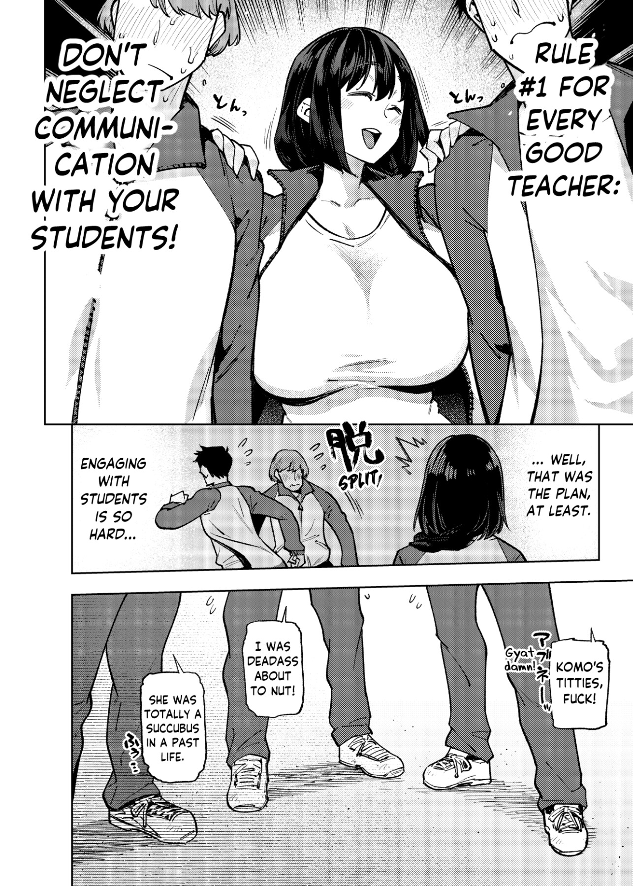 Hentai Manga Comic-Komori-sensei Comes Out of Her Shell-Read-9
